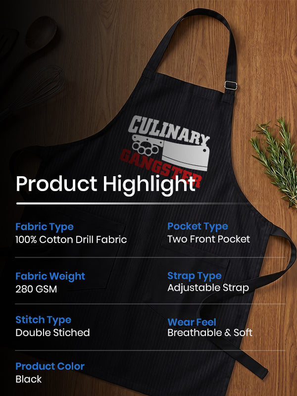 Culinary Gangster - Apron
