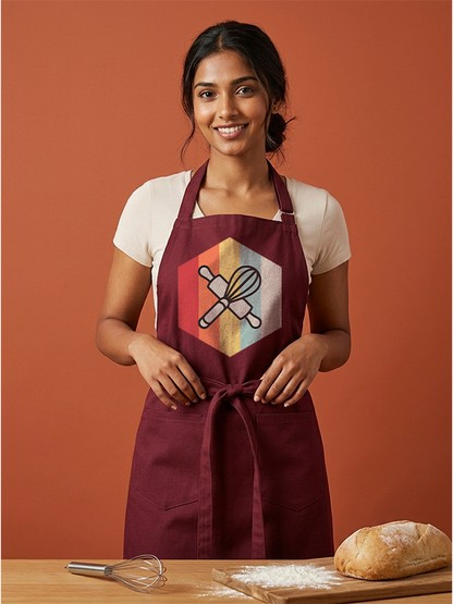 Chef Vintage - Maroon Apron