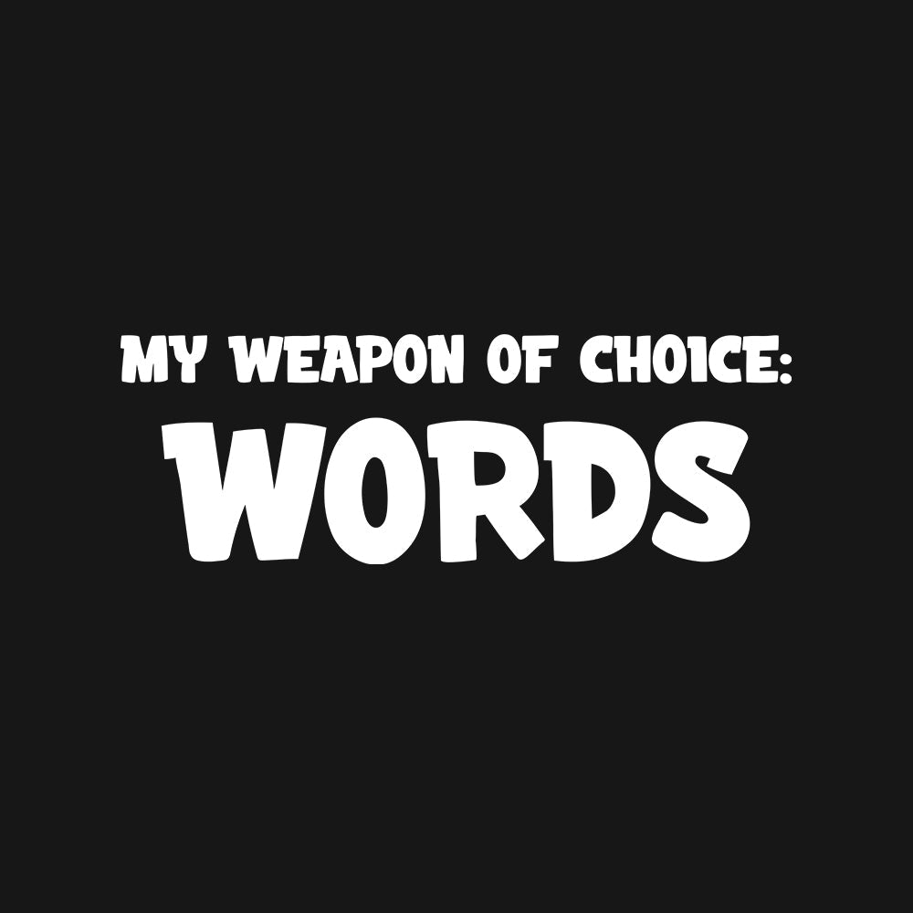 Words - Black Author Hoodie