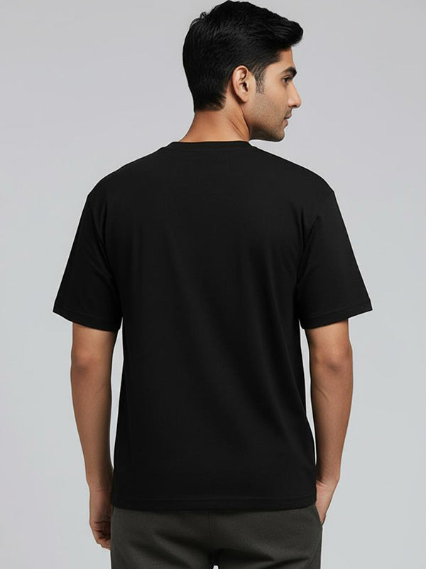 API For That- Black Round Neck Coding T-shirt