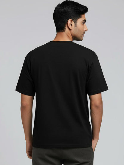 API For That- Black Round Neck Coding T-shirt
