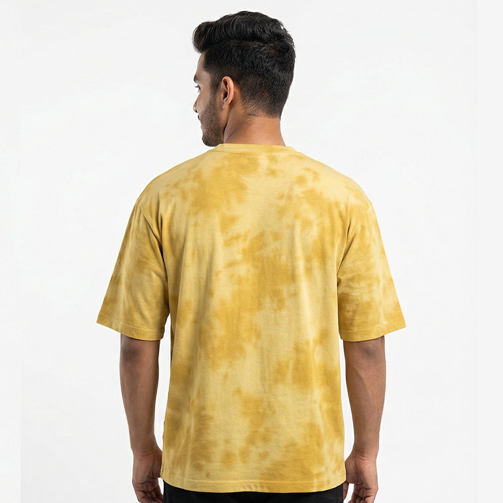 Powered By Butter- Yellow Baking Tie Dye Tshirt