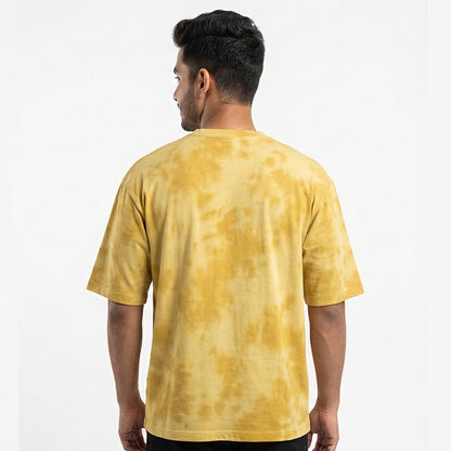 Powered By Butter- Yellow Baking Tie Dye Tshirt
