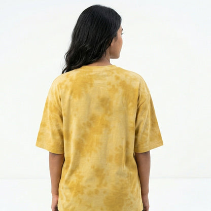 Powered By Butter- Yellow Baking Tie Dye Tshirt
