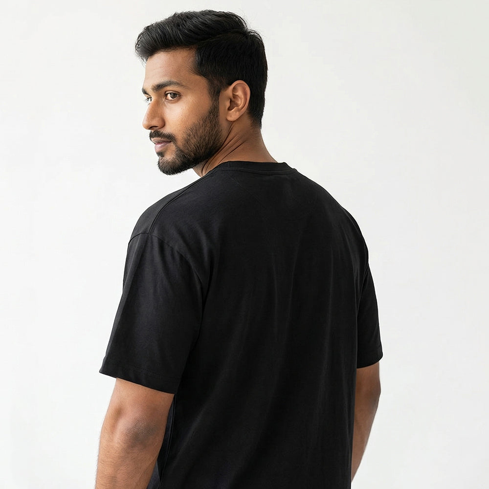 Baking is my superpower - Black Round Neck Baking T-shirt