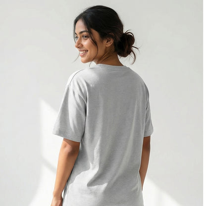 Baked with Love- White Round Neck Baking T-shirt