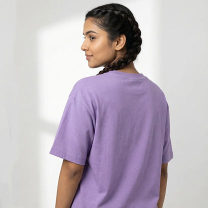 Obsessive Baking Disorder - Lavender Round Neck Baking T-shirt