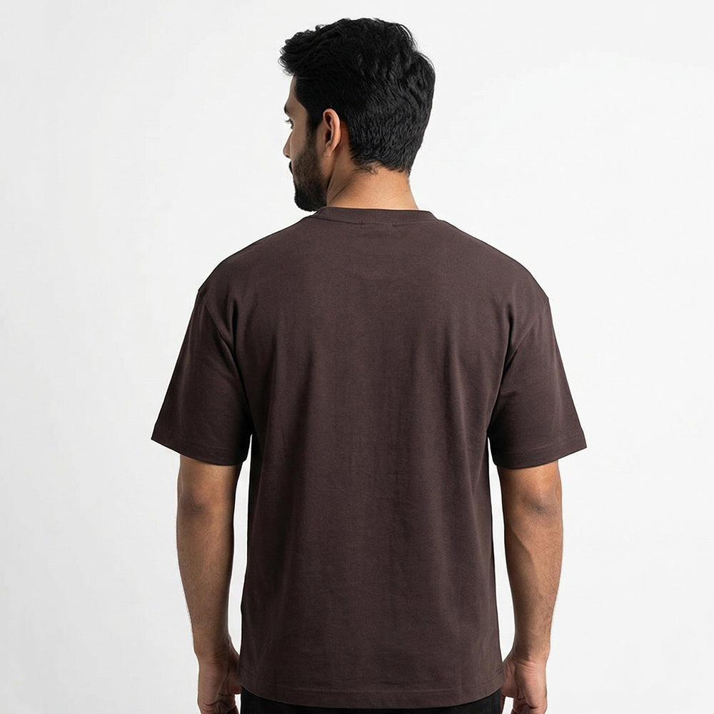 Procrastibaking - Brown Round Neck Baking T-shirt