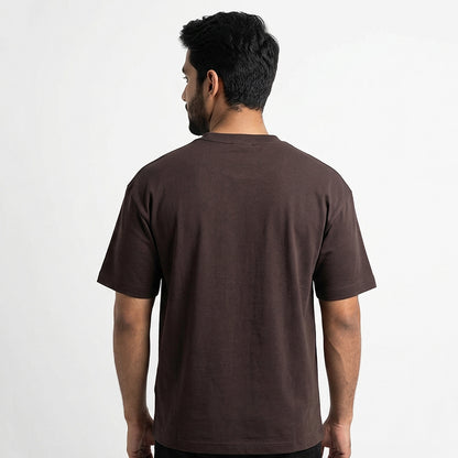 Procrastibaking - Brown Round Neck Baking T-shirt