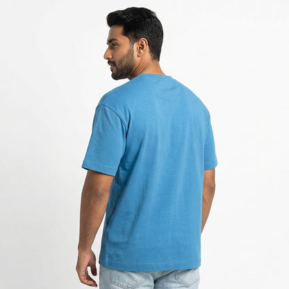 Sugar Butter Flour - Sky Blue Round Neck Baking T-shirt