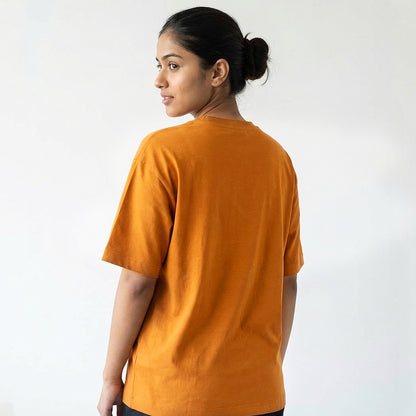 Get Set Bake - Orange Round Neck Baking T-shirt