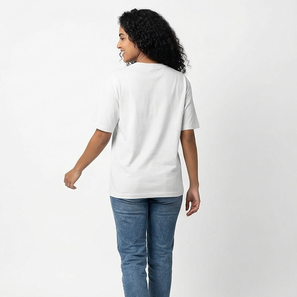 Baking Love - White Round Neck Baking T-shirt