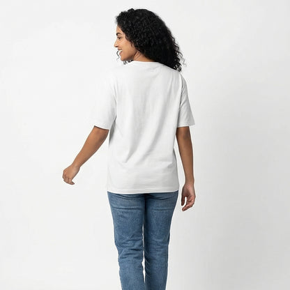 Baking Love - White Round Neck Baking T-shirt