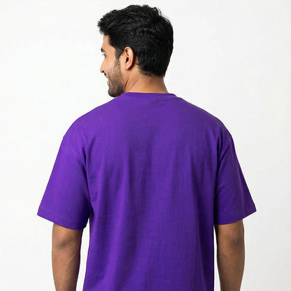Life is What you Bake - Purple Round Neck Baking T-shirt