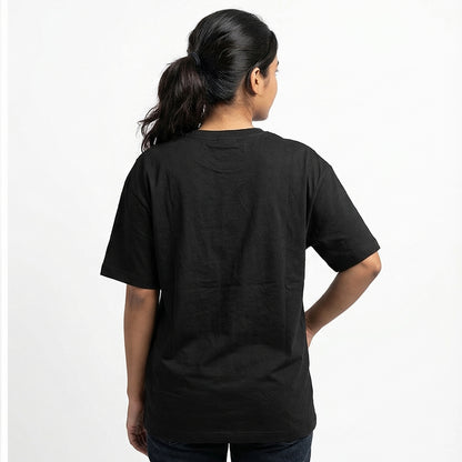 The One Where I am the Baker - Black Round Neck Baking T-shirt