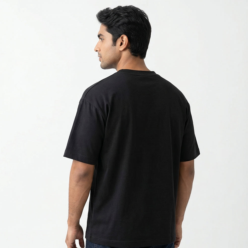 The One Where I am the Baker - Black Round Neck Baking T-shirt
