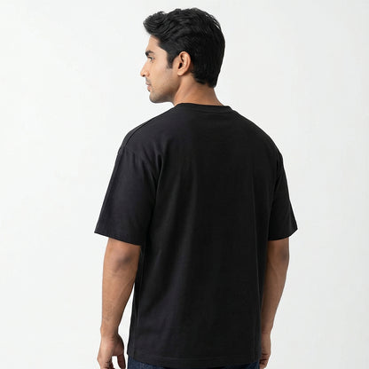 The One Where I am the Baker - Black Round Neck Baking T-shirt