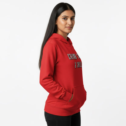 Crumb Coat and Chill- Red Baking Hoodie