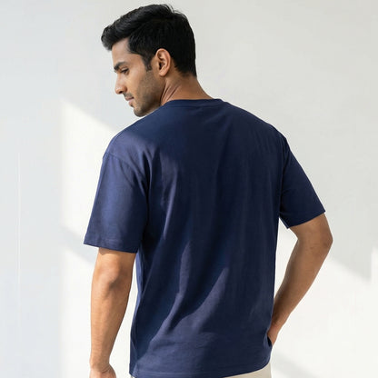 Adulting Is Hard- Navy Blue Baking Round Neck Tshirt