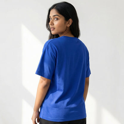 In My Baking Era- Royal Blue Baking Round Neck Tshirt