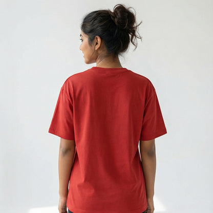 Whisk Way- Red Baking Round Neck Tshirt