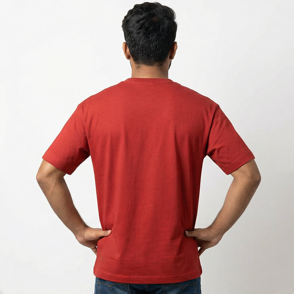 Whisk Way- Red Baking Round Neck Tshirt