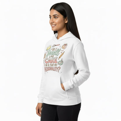 Smell Like Cake - White Baking Hoodie
