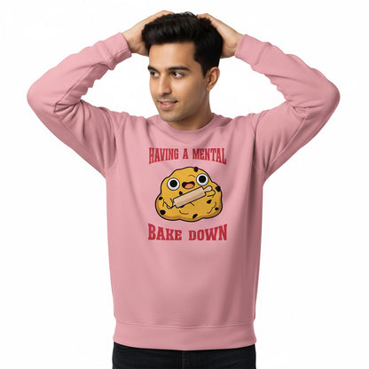 Mental Bake Down - Light Pink Baking Sweatshirt