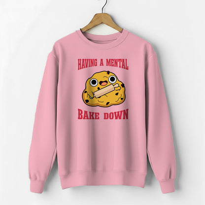 Mental Bake Down - Light Pink Baking Sweatshirt