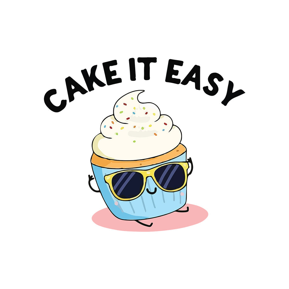 Cake It Easy - White Baking Sweatshirt