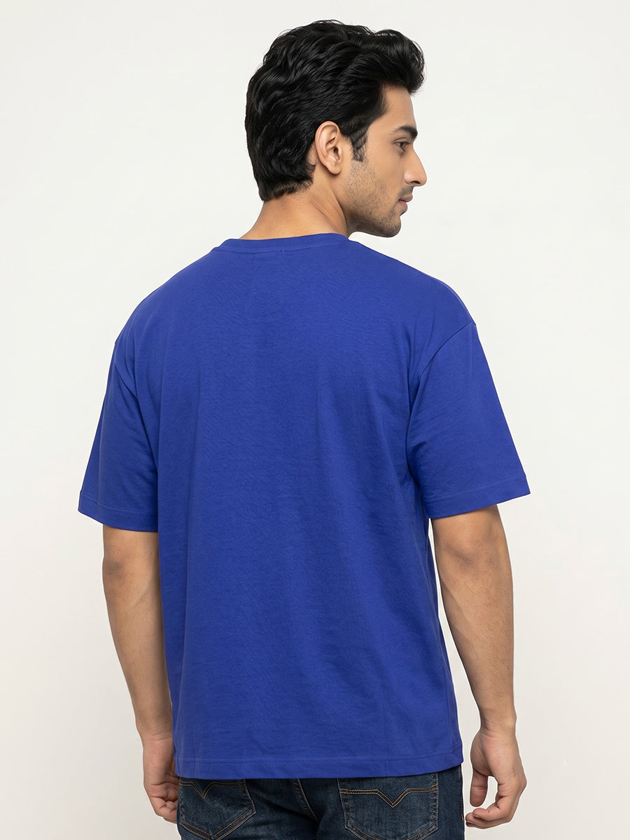 Claude Nine- Royal Blue Round Neck A.I. Tshirt