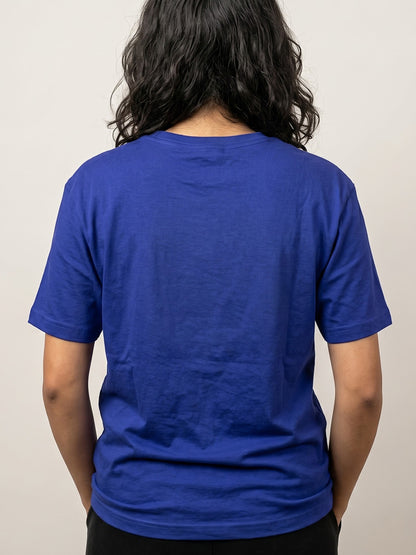 Claude Nine- Royal Blue Round Neck A.I. Tshirt