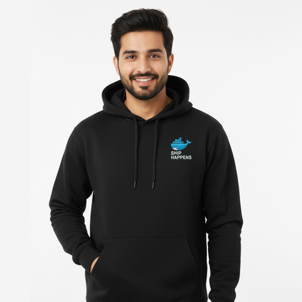 Ship Happens - Black Coding Hoodie