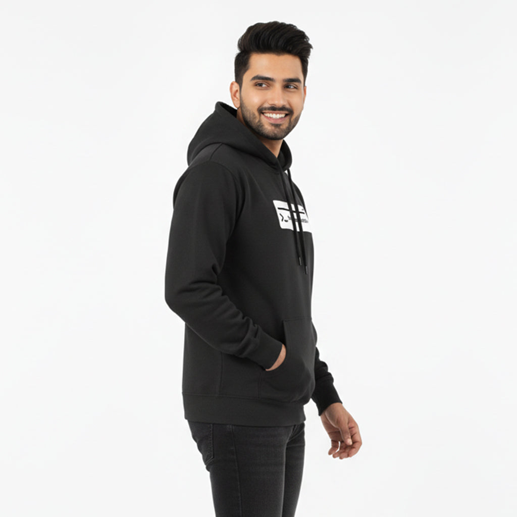 Fixing Production - Black Coding Hoodie