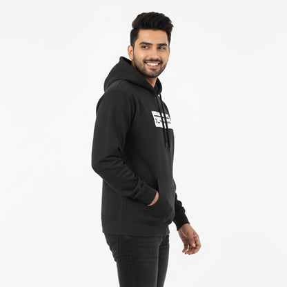 Fixing Production - Black Coding Hoodie