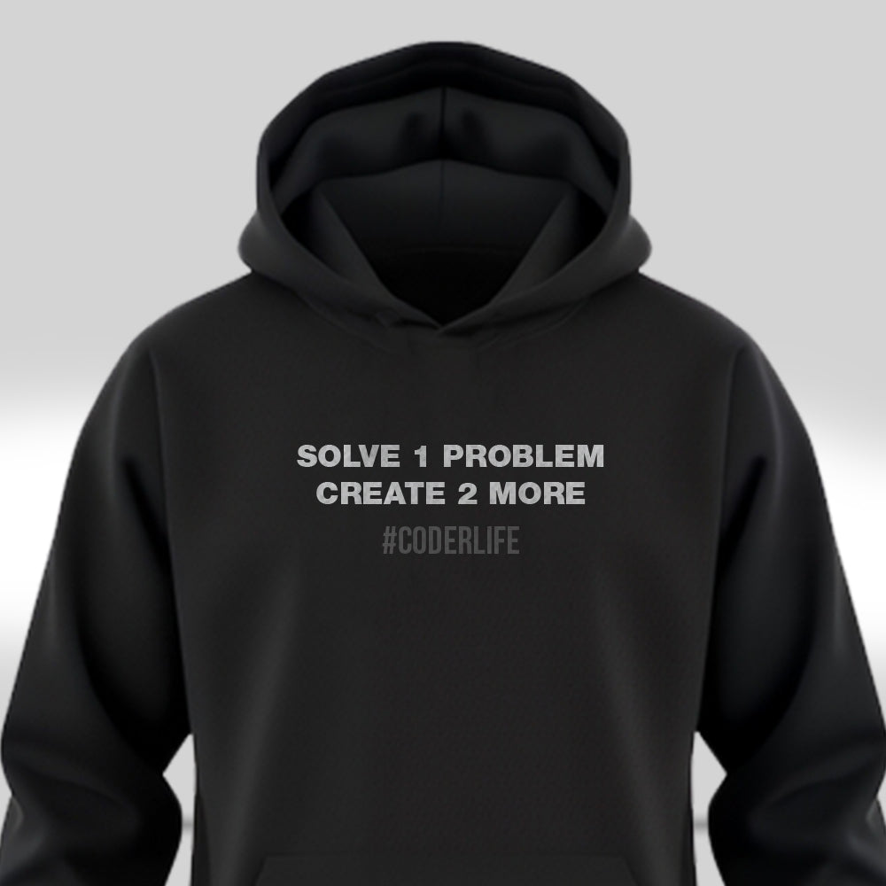 Coder Life - Black Coding Hoodie