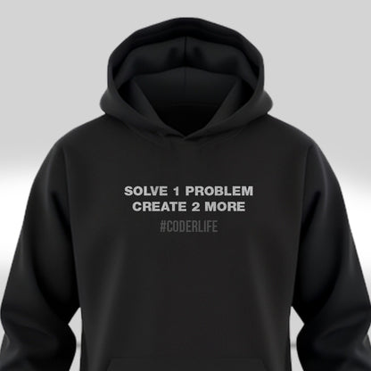 Coder Life - Black Coding Hoodie