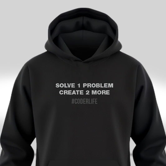 Coder Life - Black Coding Hoodie