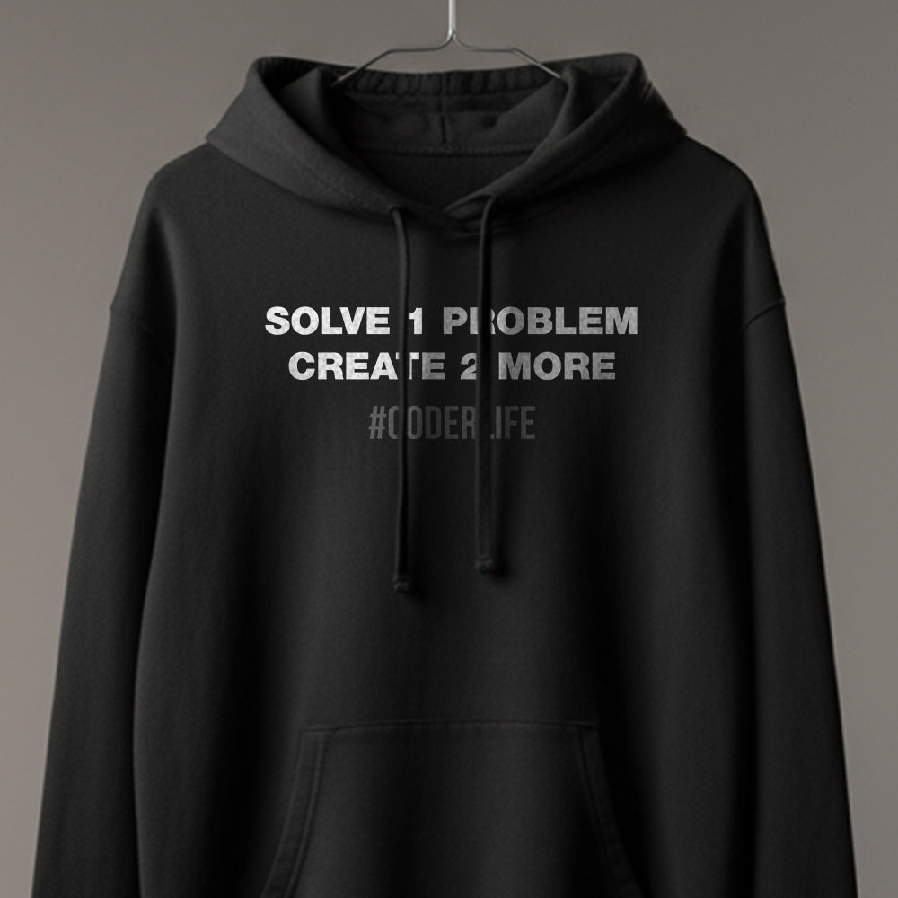 Coder Life - Black Coding Hoodie