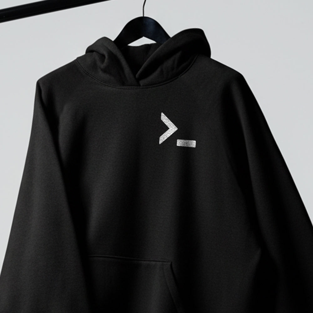 Terminal - Black Coding Hoodie