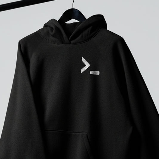 Terminal - Black Coding Hoodie
