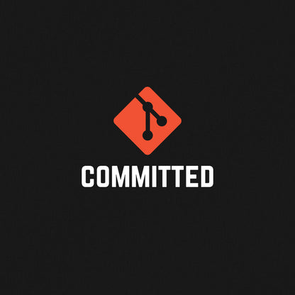 Committed - Black Coding Oversized Tshirt