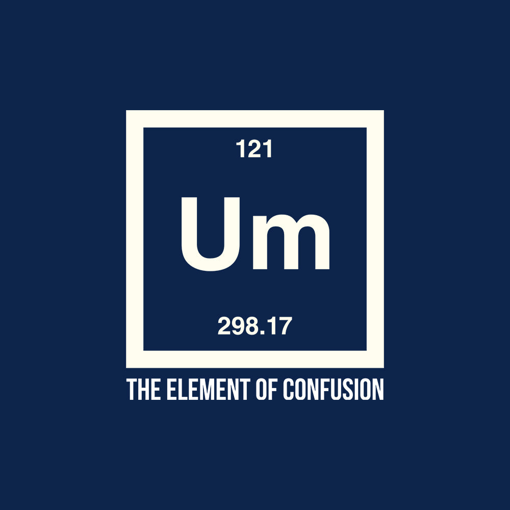 UM Element- Navy Blue Round Neck Corporate T-shirt