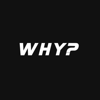 Why?- Black Round Neck Corporate T-shirt