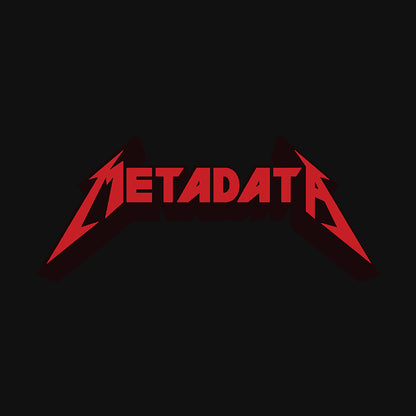 Metadata - Black Corporate Round Neck T-shirt