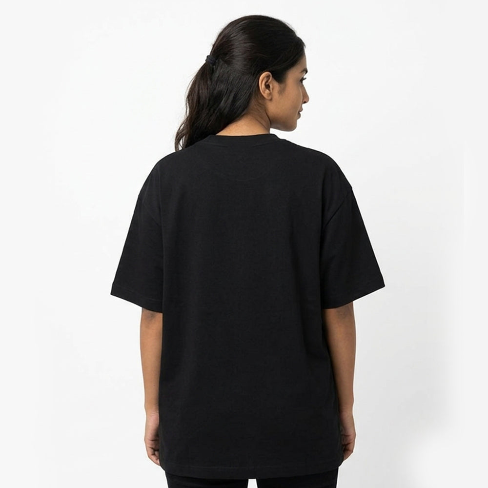 Excel Under Pressure- Black Round Neck Corporate T-shirt
