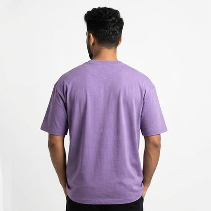 My Slides- Lavender Round Neck Corporate T-shirt