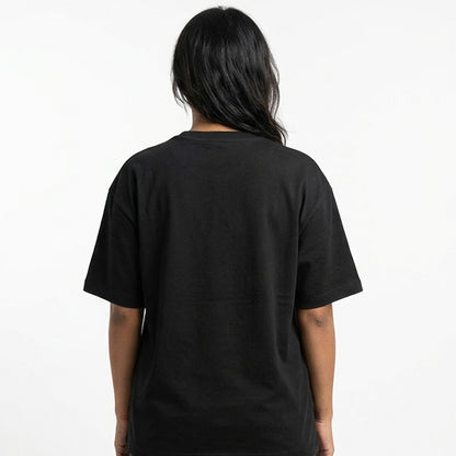 Brainstorming- Black Round Neck Corporate T-shirt