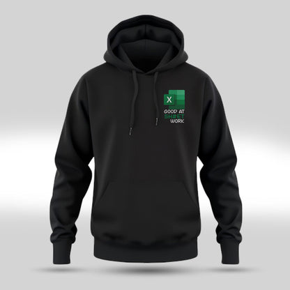 Sheet Work - Black Corporate Hoodie