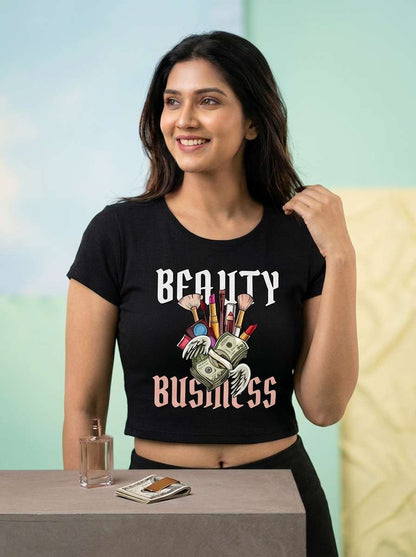 Beauty is my Business - Makeup Artist Crop Top